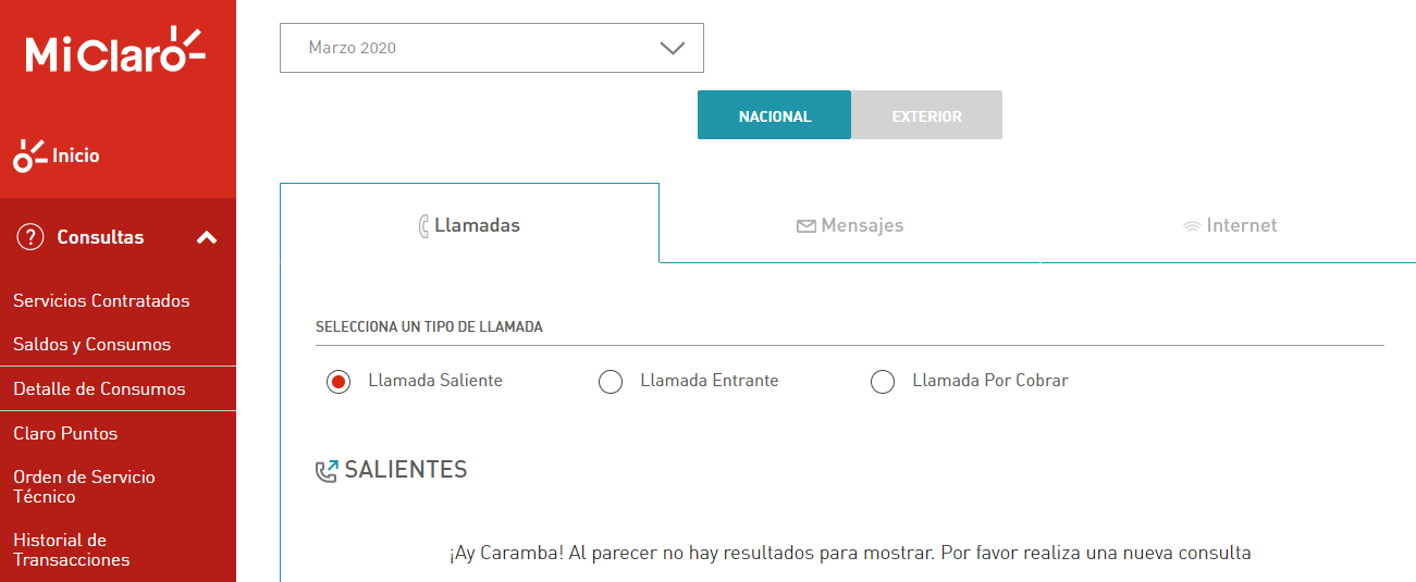 Solucionado ¿cómo Puedo Saber El Detalle De Mis Llamadas Comunidad Claro Perú 3301