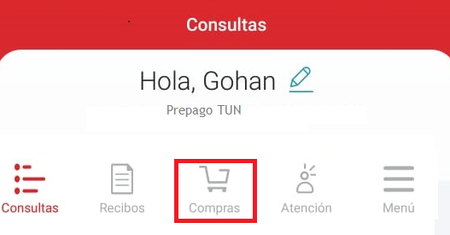 APP Mi Claro  Compra Paquete Prepago 1.png